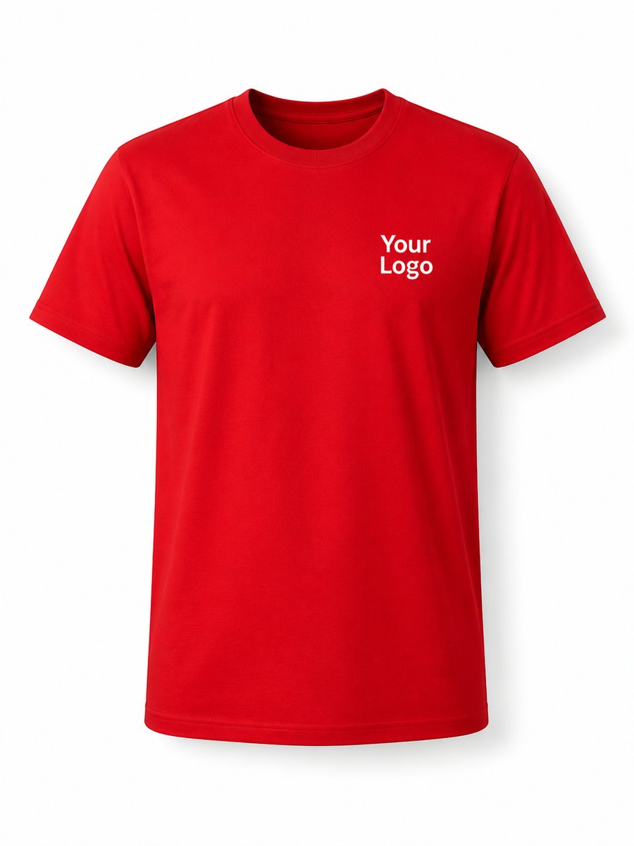 Individual round neck t-shirt product