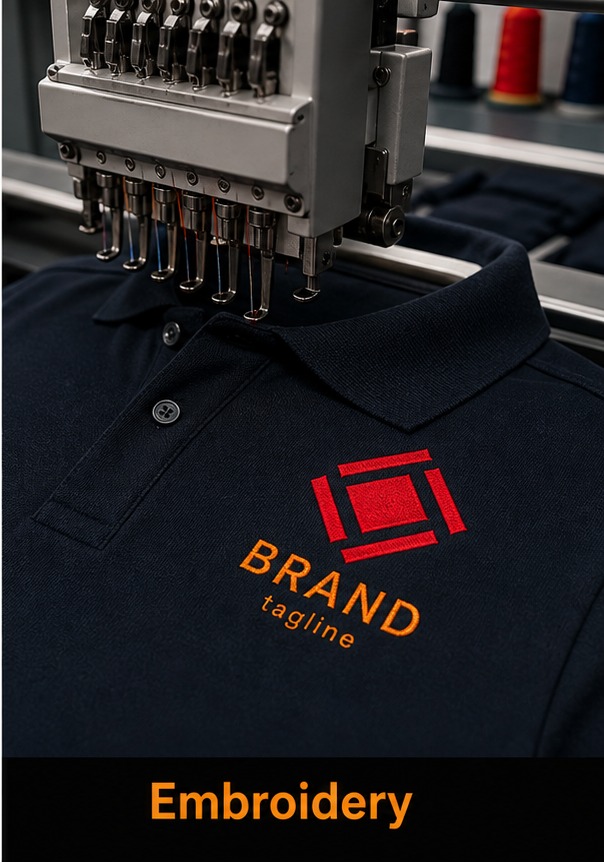 Embroidery sample