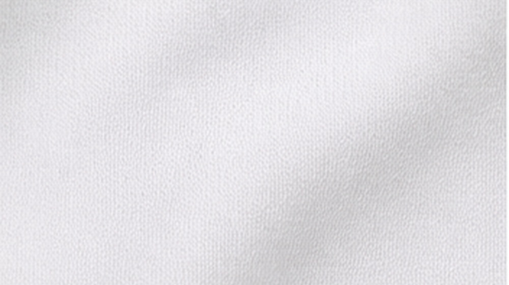 Microfiber Interlock white fabric texture