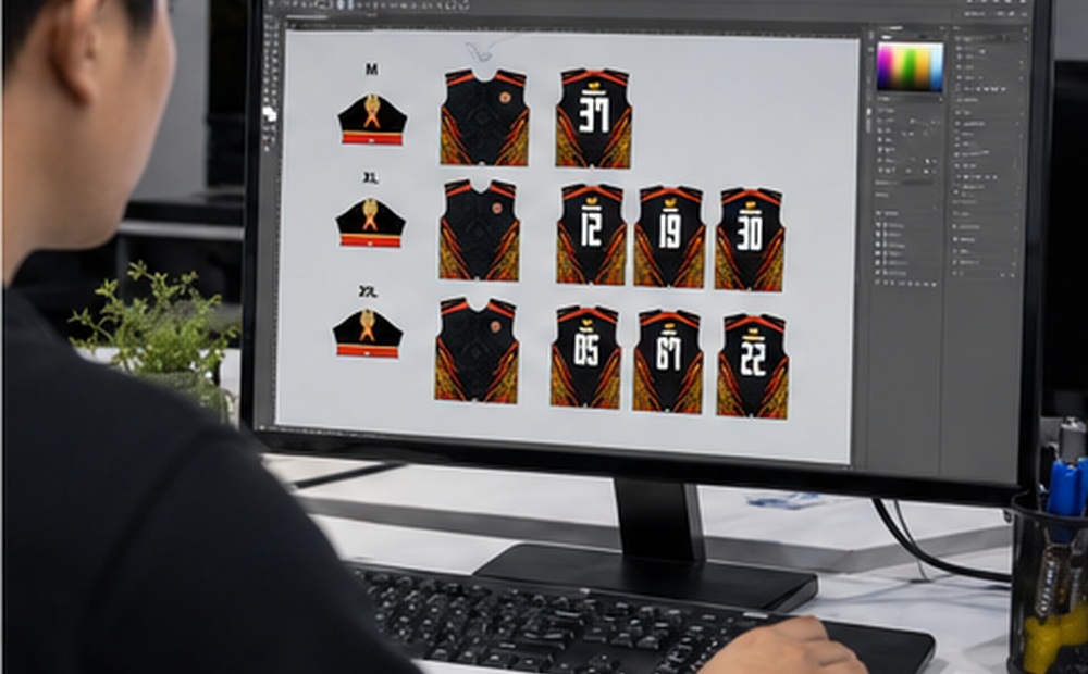 Sublimation process: Artwork