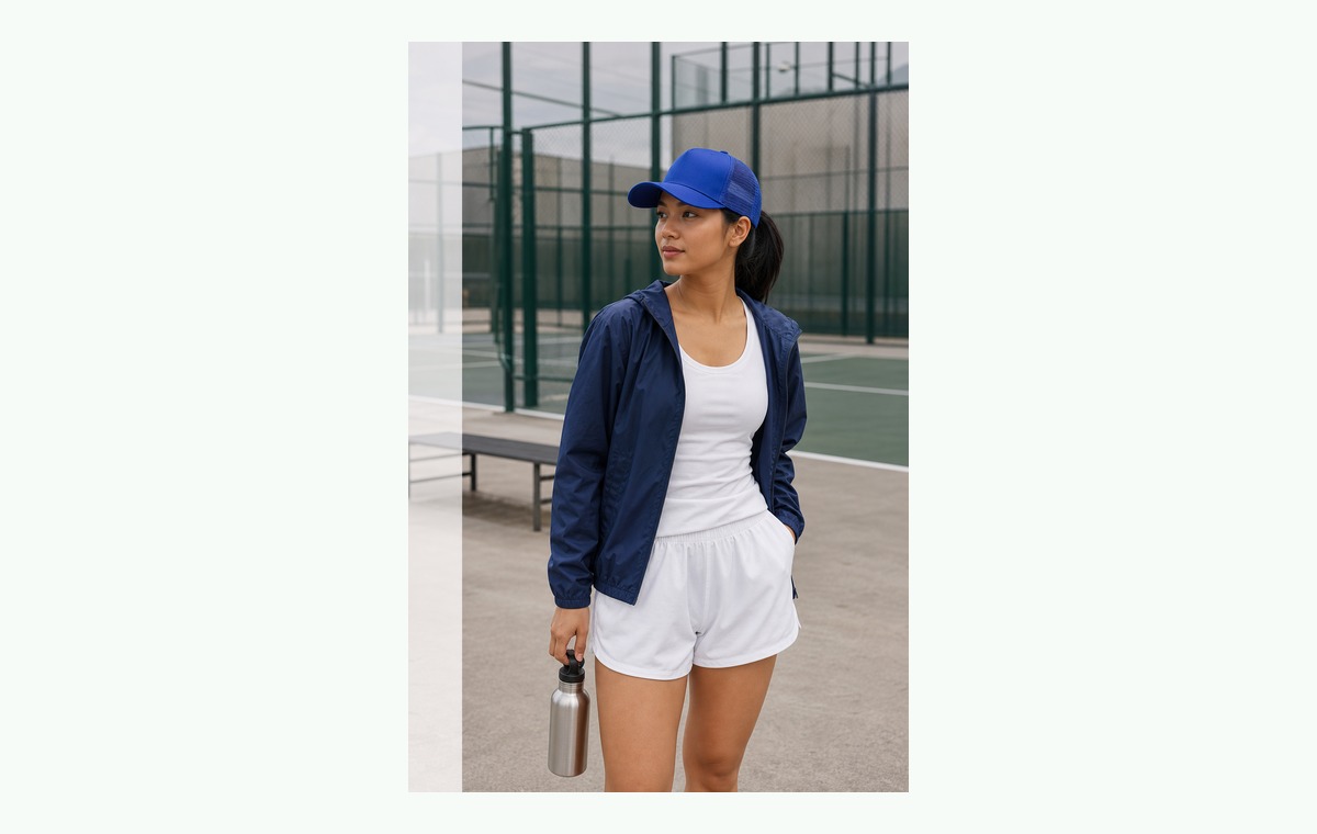 5-Panel Baseball Mesh Cap
