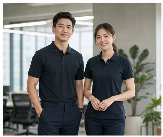 Corporate polo uniforms