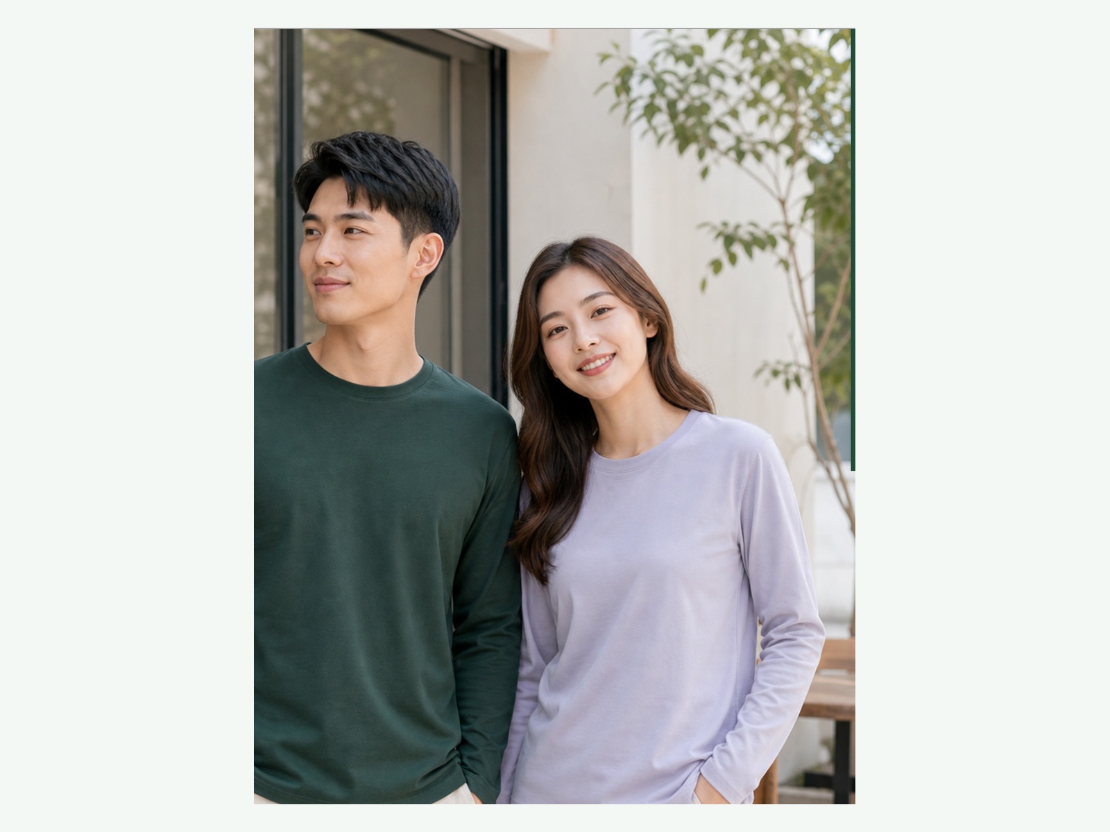 Classic Cotton Long Sleeve Roundneck